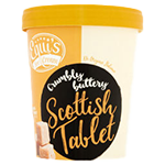 Scottish Tablet Ice Cream  Small Tub ( 120ml ) 